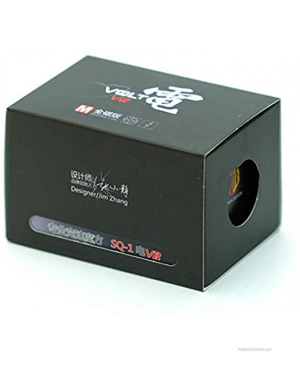 CuberSpeed X-Man Volt Square-1 V2 M UD Fully Magnetic Black qiyi Squre one v2 Speed Cube