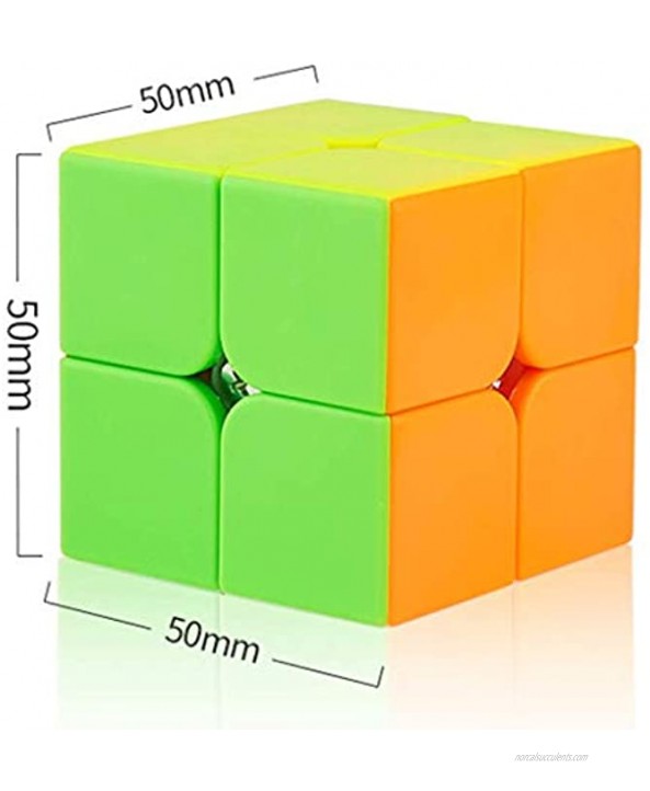 LiangCuber Qiyi Qidi S 2x2 Stickerless Speed Cube Qiyi Qidi S 2x2x2 Color Magic Cube Puzzle