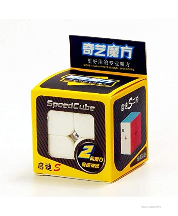 LiangCuber Qiyi Qidi S 2x2 Stickerless Speed Cube Qiyi Qidi S 2x2x2 Color Magic Cube Puzzle