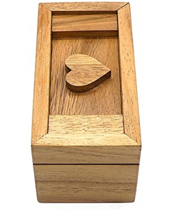 Secret Wooden Puzzle Box Compartment