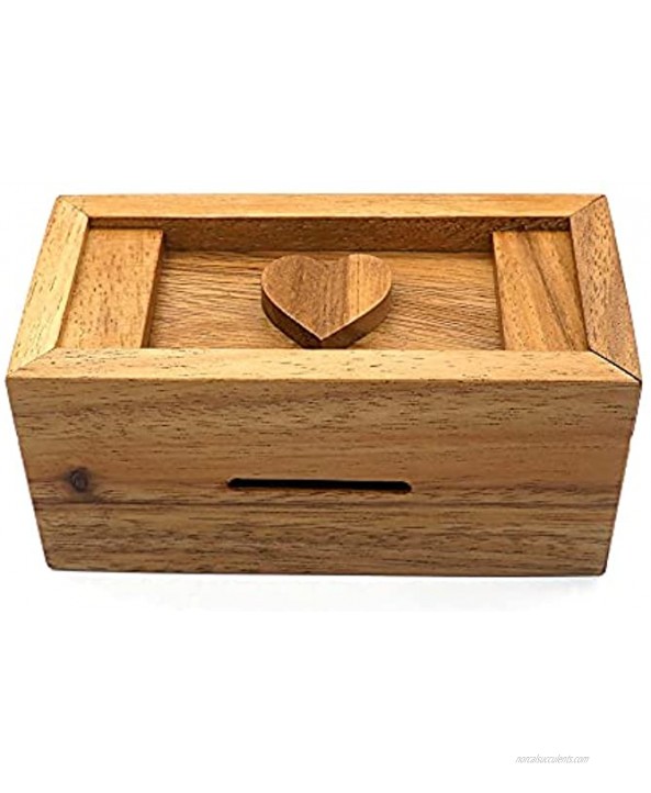 Secret Wooden Puzzle Box Compartment