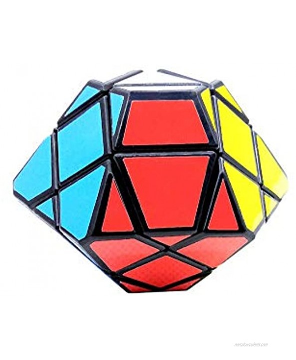 SUN-WAY Flying Saucer Speed Cube UFO Magic Cube Twisty Skewb Puzzle Cube Toys for Kids and Adults Black