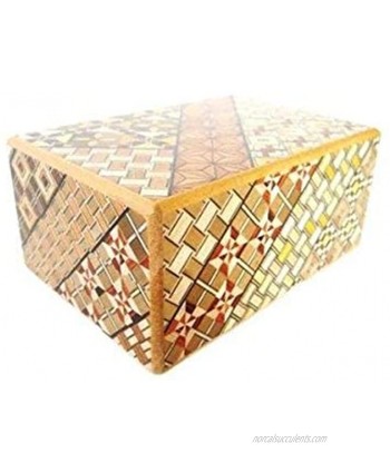 Yosegi Puzzle Box 4 sun 4 steps