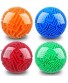 4 Pieces 3D Gravity Maze Ball Maze Puzzle Ball Magic Brain Teasers Games Sphere Educational Puzzle Toys Maze Puzzle Cube Ball for Adults and Students Teens and Hard Challenges Game Lover