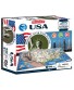 4D Cityscape USA History Time Puzzle