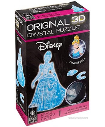 Bepuzzled Original 3D Crystal Puzzle Cinderella Medium