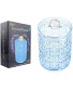 Coin Bank 3D Crystal Puzzle Jigsawm Piggy Bank Creative Puzzles Home Decoration Educational Toys for Adults & Kids Age 10+（Blue）