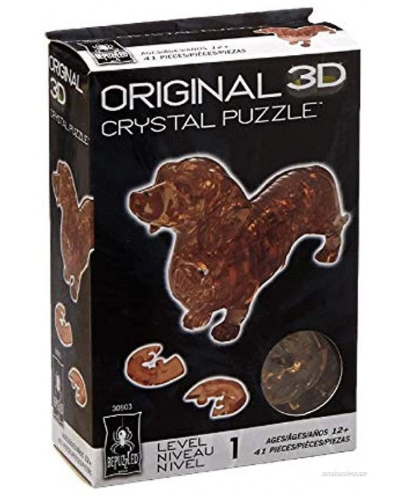 Original 3D Crystal Puzzle Dachshund