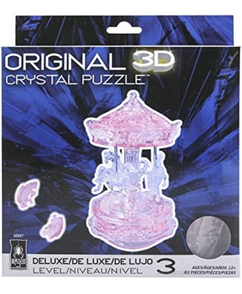 Original 3D Crystal Puzzle Deluxe Carousel