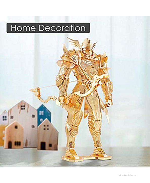 Piececool 3D Gundam Model Kits-Knight of Firmament 3D Metal Puzzle DIY Craft Kit for Adults Stress Relief Great Birthday Gifts for Teen Boys 134 Pcs