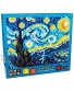 Pix Brix Pixel Art Puzzle Bricks – Starry Night Pixel Puzzle – Patented Colorful Building Bricks Create 2D and 3D Builds Without Water Iron or Glue – Stem Toys for Adults and Kids