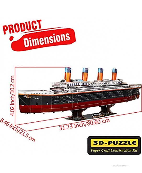 RMS Titanic 3D Puzzle 113 Pieces
