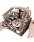 ROKR Marble Run 3D Wooden Puzzles Large Mechanical Model Kits for Adults Construction Set Gifts for Teens Family Marble Night City