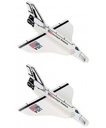 Space Shuttle Foam Gliders and Puzzles | 24 pc Space & Astronaut Party Bundle |