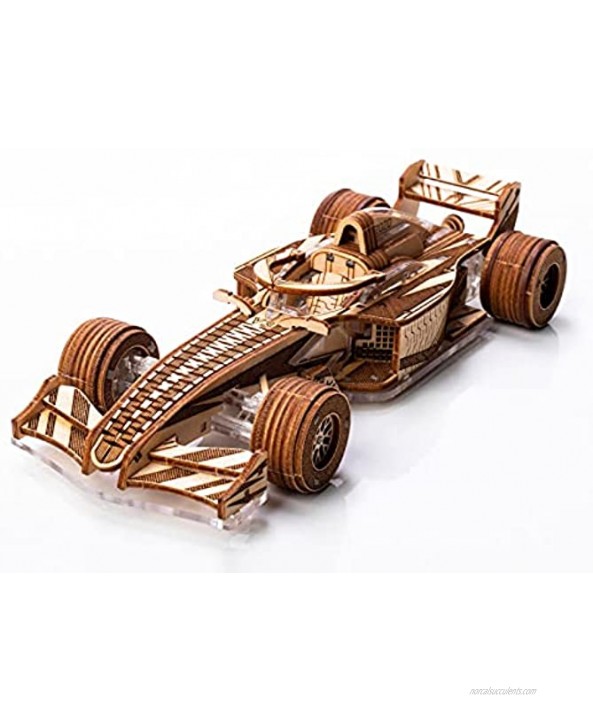 Veter Models Racer V3 Mechanical 3D Puzzle Sport Car DIY Mechanical Model for Adults STEM Toys Hobby Gift Modelling Kit Mechanical Puzzles