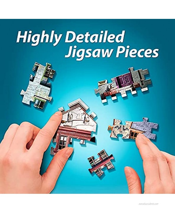 WREBBIT 3D Diagon Alley 3D Jigsaw Puzzle 450 Pieces W3D-1010