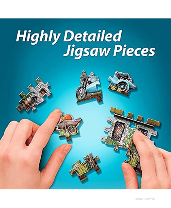 Wrebbit 3D Hagrid’s Hut 3D Jigsaw Puzzle – 270-Piece
