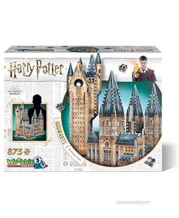 Wrebbit 3D Puzzle Harry Potter Hogwarts Astronomy Tower Puzzle 875-Piece