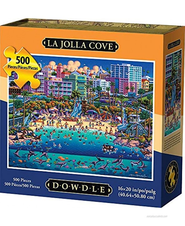 Dowdle Jigsaw Puzzle La Jolla Cove 500 Piece