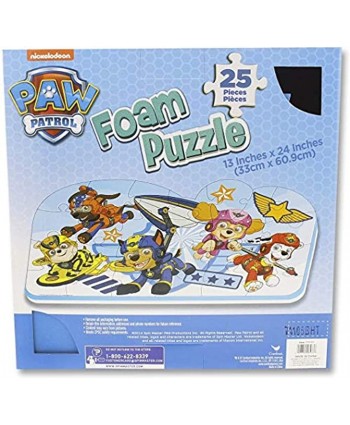 Gift Item Paw Patrol Foam Floor Puzzle by Cardinal 25 Piece Multicolor