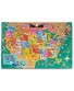Melissa & Doug Natural Play Giant Floor Puzzle: America the Beautiful 60 Pieces