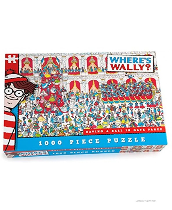 Paul Lamond Where’s Wally Having a Ball in Gaye Paree Puzzle 1000-Piece
