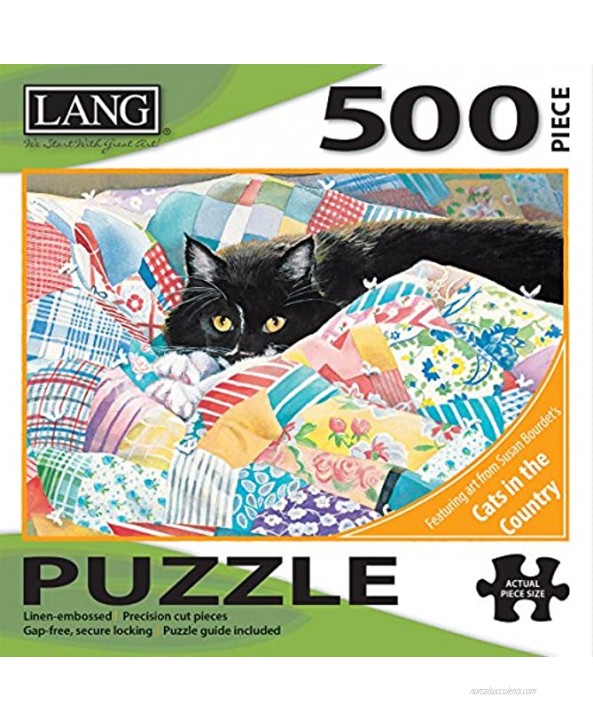Perfect Timing Puzzles Grandma's Quilt 500 Piece Puzzle 5039160