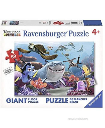 Ravensburger Disney Finding Nemo Smile 60 Piece Floor Jigsaw Puzzle for Kids – Every Piece is Unique Pieces Fit Together Perfectly