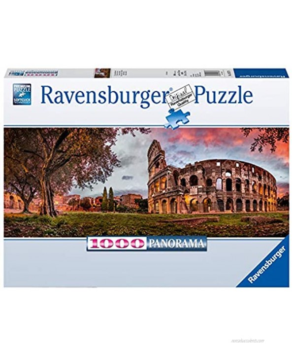 Ravensburger Sunset Coloseum 1000 Piece Jigsaw Puzzle for Adults – Every Piece is Unique Softclick Technology Means Pieces Fit Together Perfectly