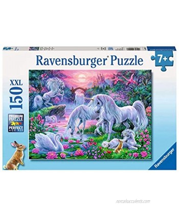 Ravensburger Unicorns in the Sunset Glow 150 Piece Jigsaw Puzzle for Kids – Every Piece is Unique Pieces Fit Together Perfectly