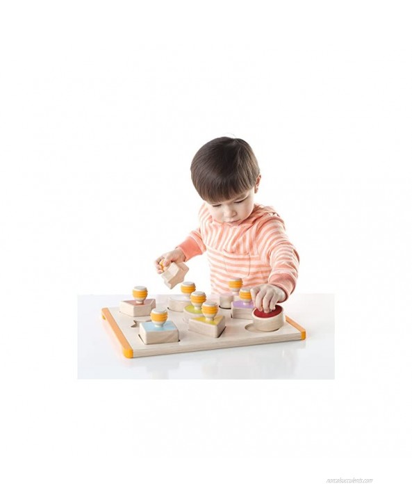 Guidecraft Shape Sorter Educational and Learning Toys For Kids Puzzle Board