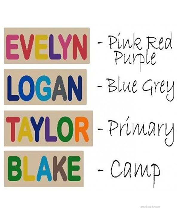 Handmade Wooden Personalized Name Puzzle Flat Rate up to 8 Letters Early Learning Toy with Personalized Engraved Text Greetings on Back