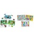 Melissa & Doug Peg Puzzles Set Farm Animals Pets Ocean 3 Peg Puzzles Best for 2 3 and 4 Year Olds & Disney Classics Alphabet Wooden Peg Puzzle 26 Pieces Best for 3 4 5 Year Olds and Up