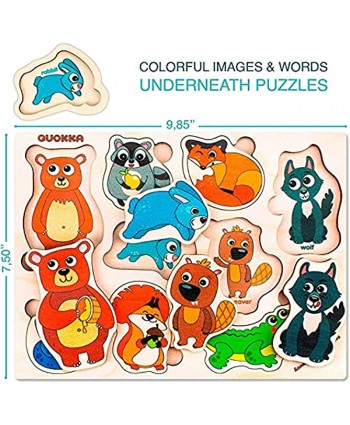 Quokka Multipack of 5 Kids Puzzles for Boys and Girls