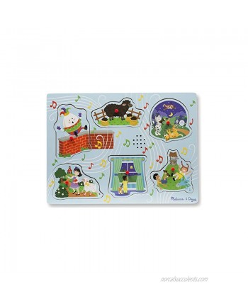 Sing-Along Nursery Rhymes 2: 6-Piece Sound Puzzle Bundled with 1 M&D Scratch Fun Mini-Pad 07375