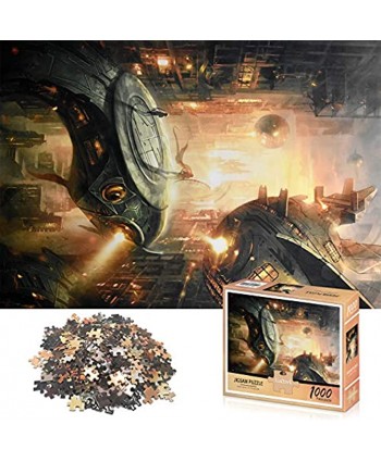 Nattork Jigsaw Puzzle 1000 Piece Spacecraft Puzzles for Adults and Kids