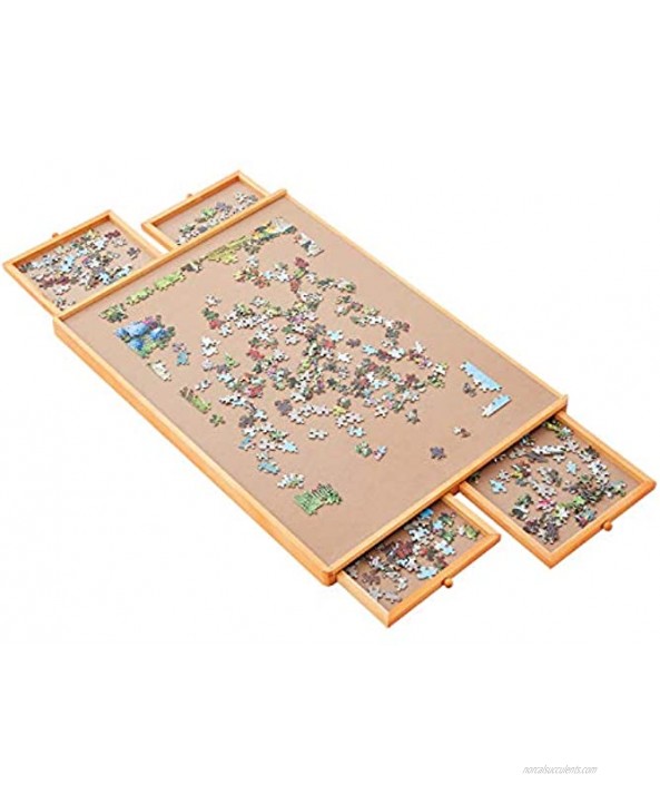 Standard Size: 29×21 Puzzle Board Puzzle Table Puzzle Tables for Adults Puzzle Boards and Storage Jigsaw Puzzle Table Puzzle Tray Weight: 8.8 LBS 4 KGS