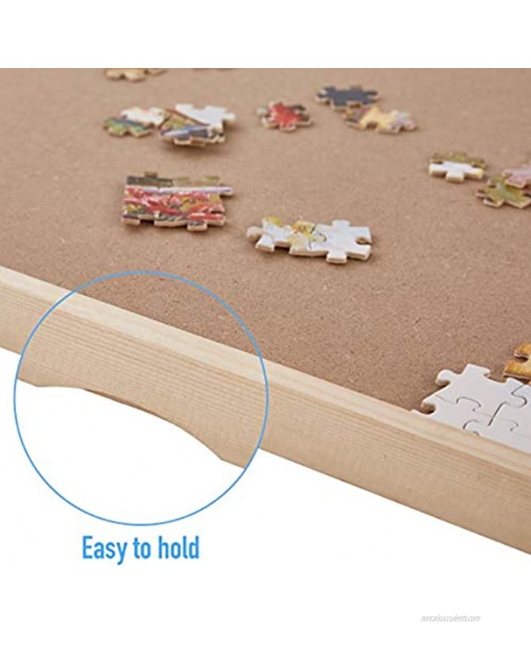 Standard Size: 34×26 Puzzle Board Puzzle Table Puzzle Tables for Adults Puzzle Table Puzzle Tray with 4 Storage Bags 1500 pcs