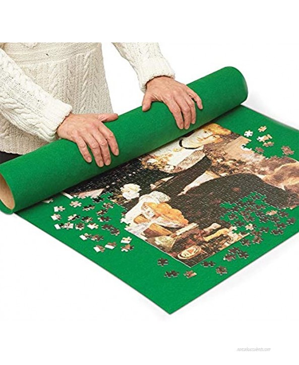 Tradeopia Puzzle Roll Up Mat Store and Transport Jigsaw Puzzles Holds up to 1500 Pieces Puzzle not Included