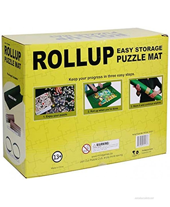Tradeopia Puzzle Roll Up Mat Store and Transport Jigsaw Puzzles Holds up to 1500 Pieces Puzzle not Included