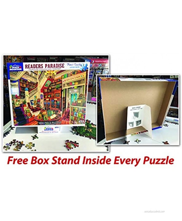 White Mountain Puzzle Sorter and Mystery Puzzle