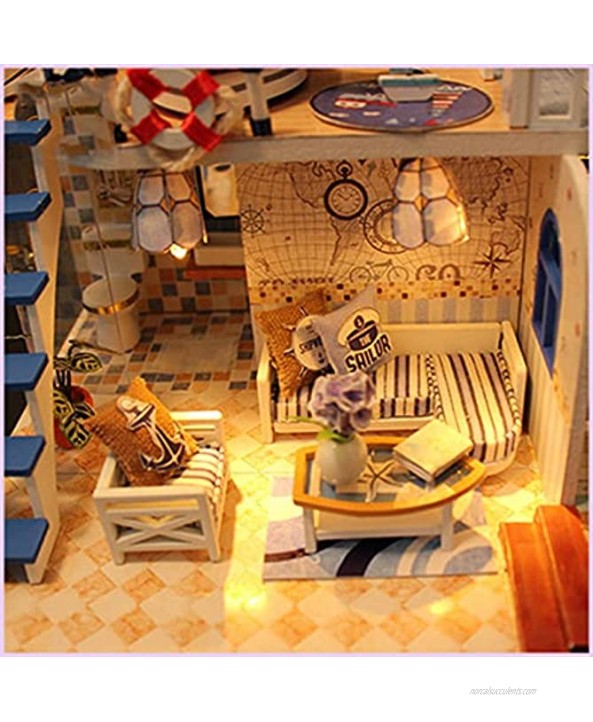 ZIHUAD Handicraft DIY Toys Assembled Building Model House