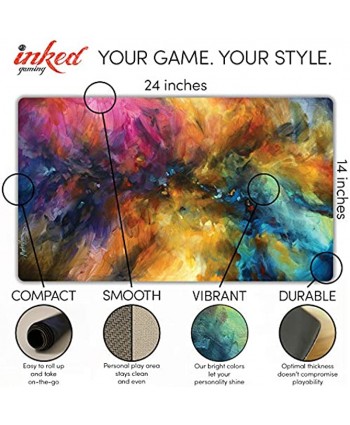 Inked Playmats Dreamscape Playmat Inked Gaming TCG Game Mat for Cards