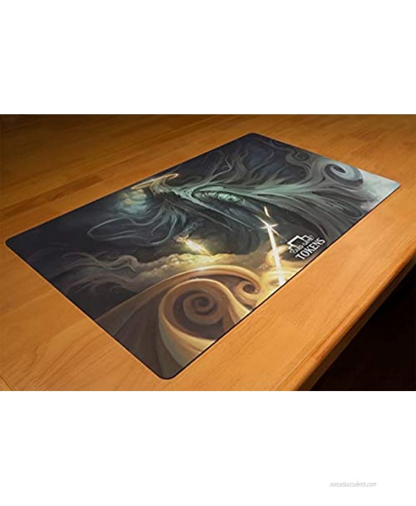 Inked Playmats The Waiting Spirit Playmat Inked Gaming TCG Game Mat for Cards 13+