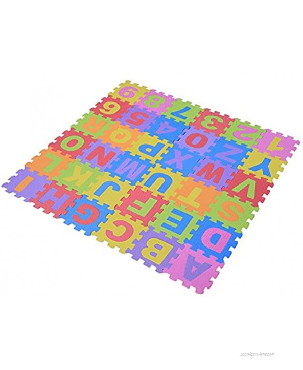 Jimdary Foam Play Mat Mini Numbers Indoor Alphabet Floor Mat Toddler Letters for Kindergarten Floor Toys Kids Play Mat for Him