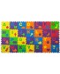 LuckyBear Kids Play Mat 28-Piece 11 x 11 Inches Foam Mats for Kids Alphabet Puzzle Floor Tiles Educational and Fun ABC Rug for Kids Room – Includes Carry Case
