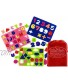 Matty's Toy Stop Deluxe EVA Foam Puzzles Featuring Alphabet Numbers & Shapes with Storage Bag 3 Pack Assorted Bright Colors