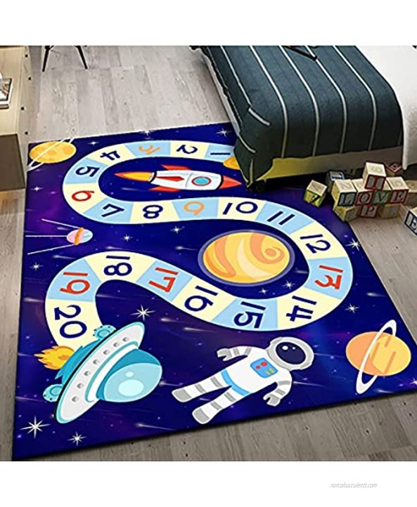 XUDONG Children's Road map Carpet Fun Game Carpet Children's Road Carpet Play mat for Toy Cars Bedside mat Soft and Washable 140200cmColor:P05,Size:160230CM