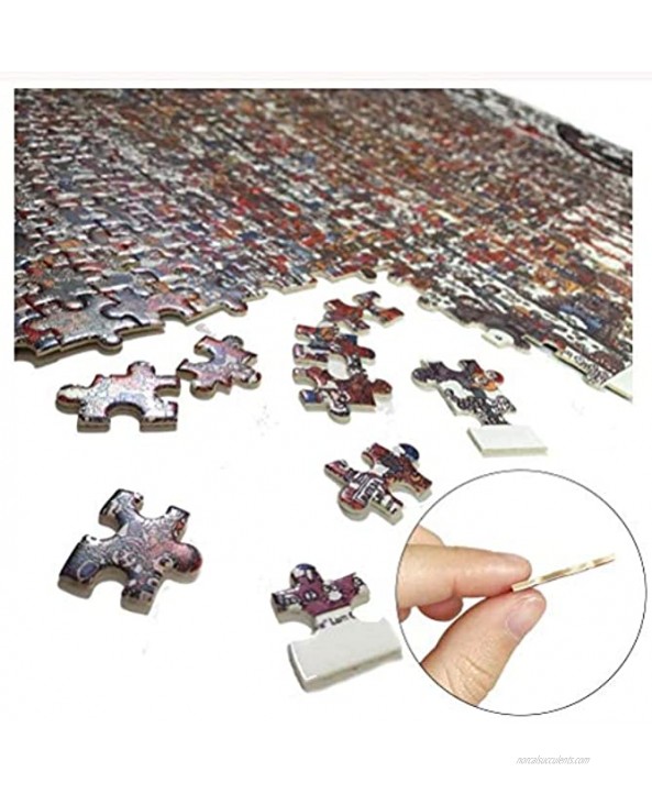 500 Pieces Jigsaw Puzzles Horror Theme Series Adult Children's Entertaining and Challenging Puzzle for Hours of Family Fun 0224 Color : Partition