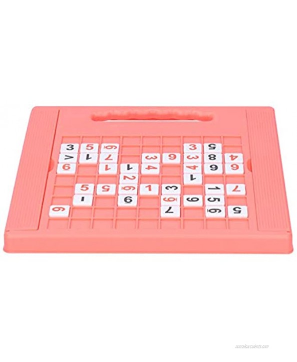 Enhance Parent‑Child Interaction Children Sudoku Game Board Gift for Children pink